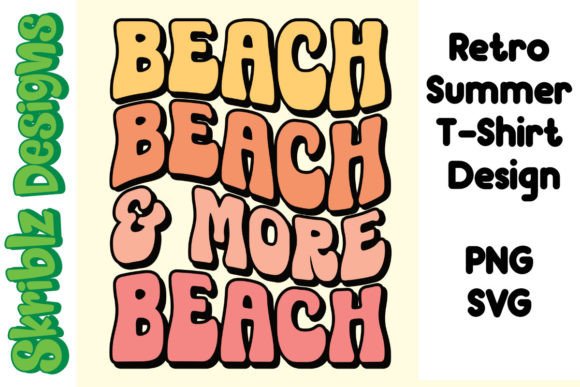 Beach, Summer T-Shirt Design Graphics