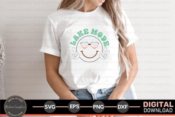 Lake Mode - Summer Lake SVG