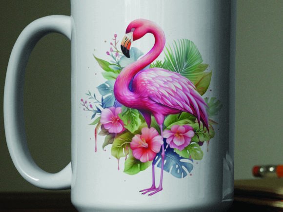 Nature Pink Flowers Png for T-Shirt Designs