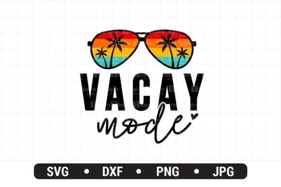 Retro Summer SVG Vacay Vibes Graphics