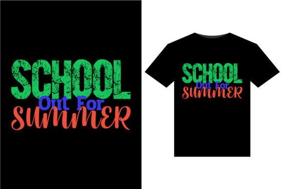 School s Out For Summer T-Shirts Design