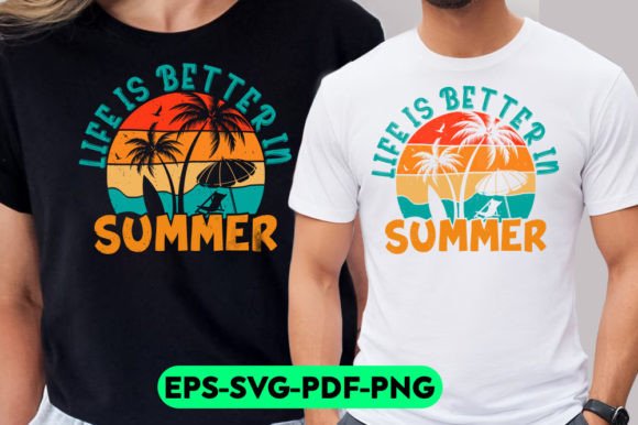 Summer Retro Vintage T-Shirt Design 05