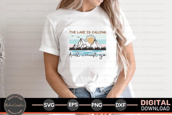 The Lake is Calling - Summer Lake SVG